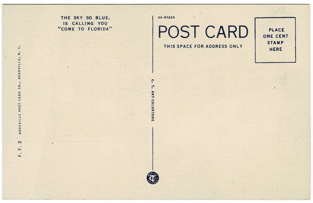 Vintage postcard.