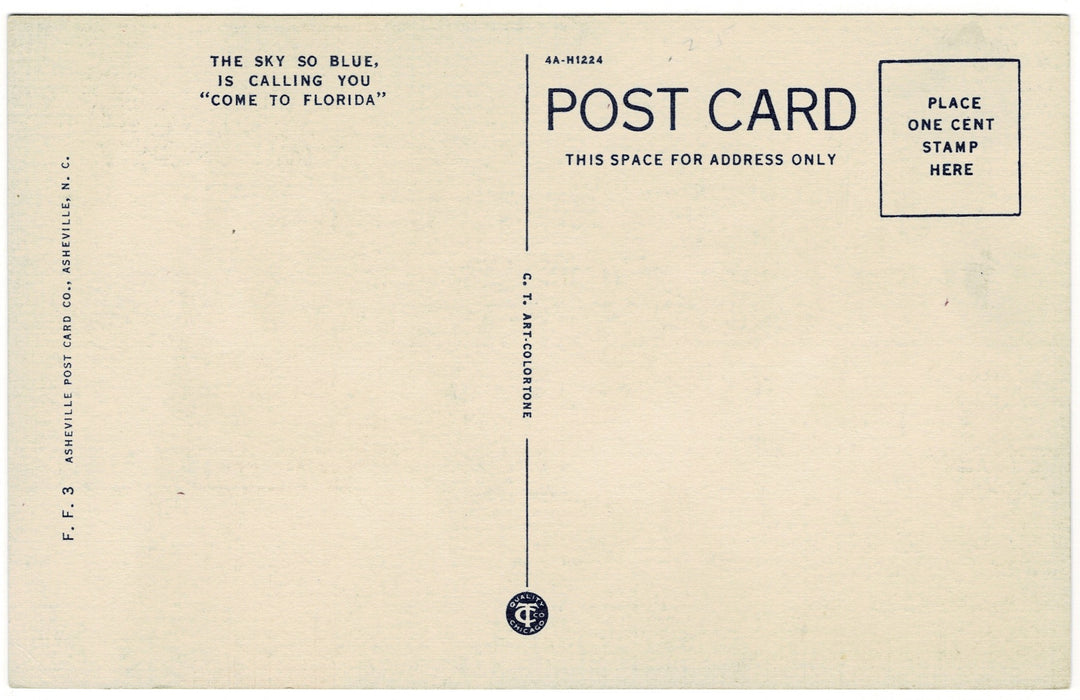 Vintage postcard.
