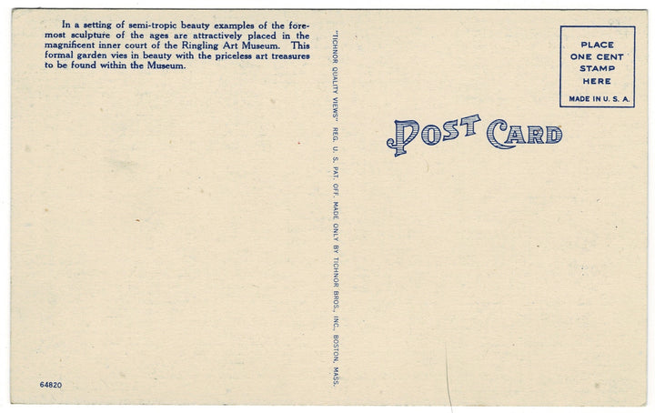 Vintage postcard.