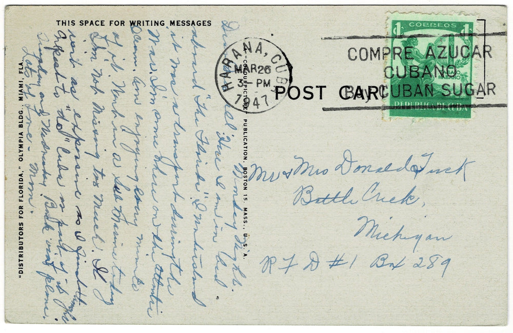 Vintage postcard.