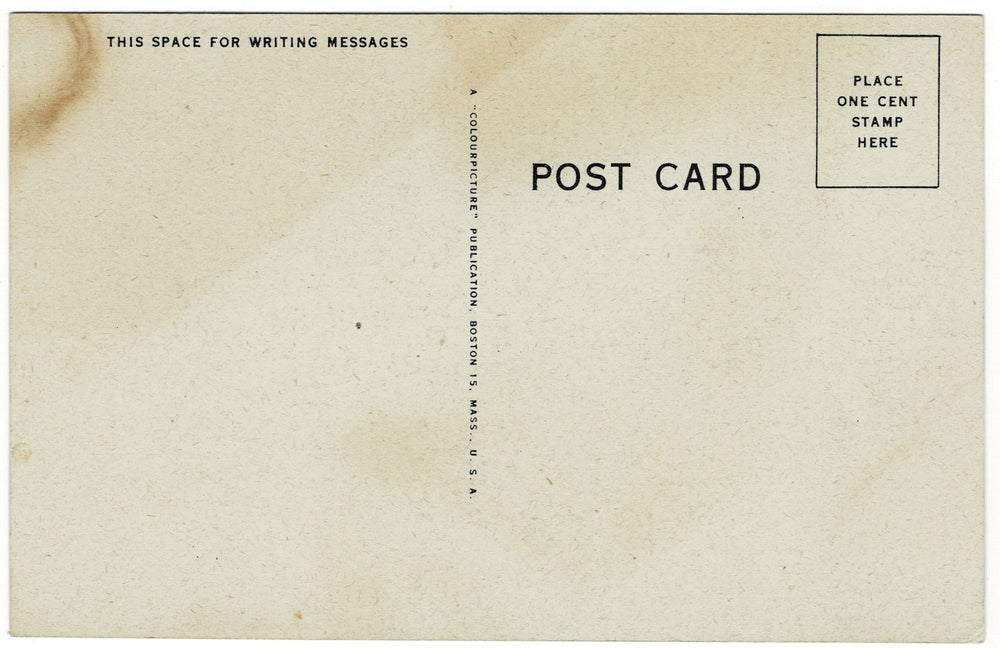 Vintage postcard.