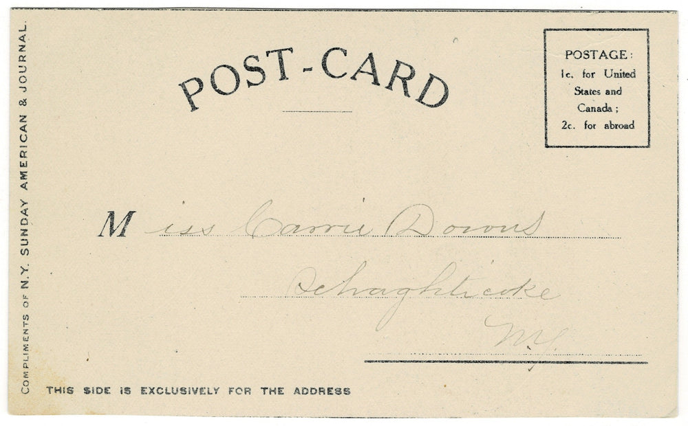 Vintage postcard.