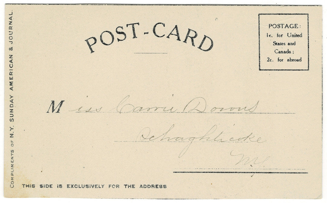 Vintage postcard.