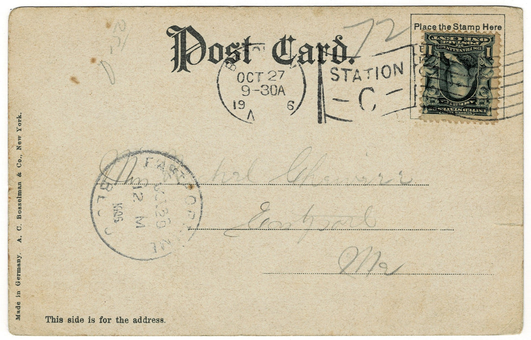 Vintage postcard.