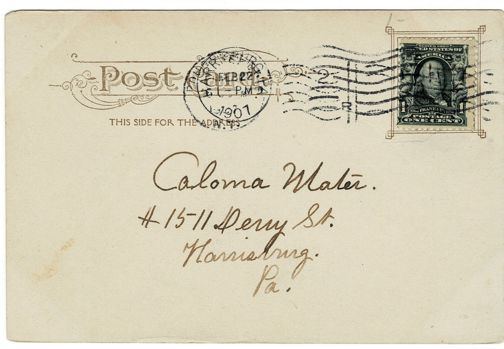 Vintage postcard.