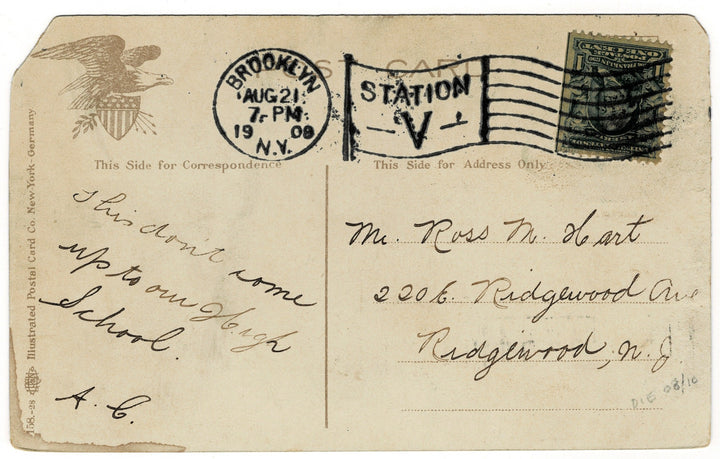 Vintage postcard.