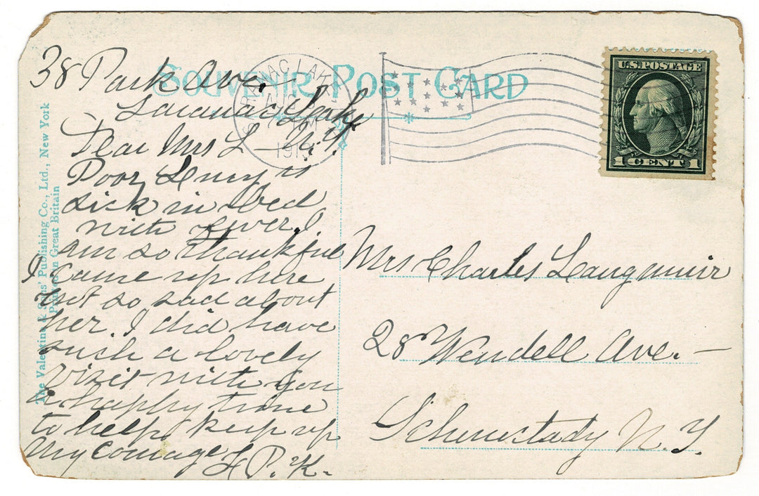 Vintage postcard.
