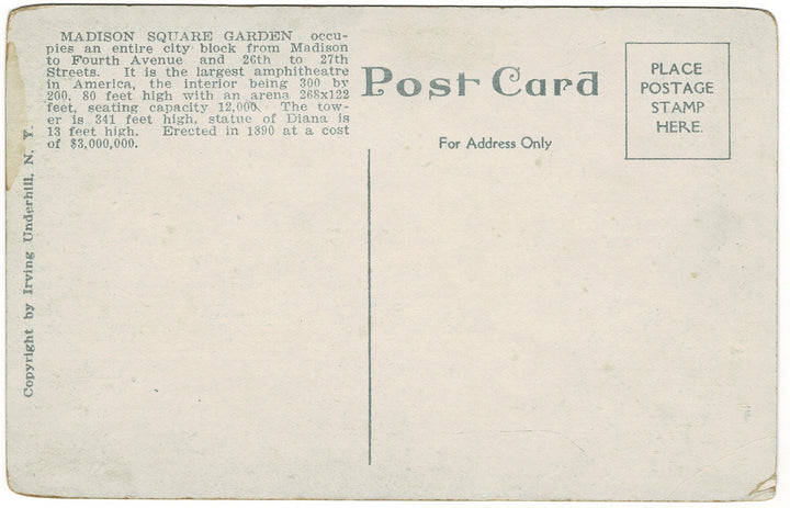 Vintage postcard.