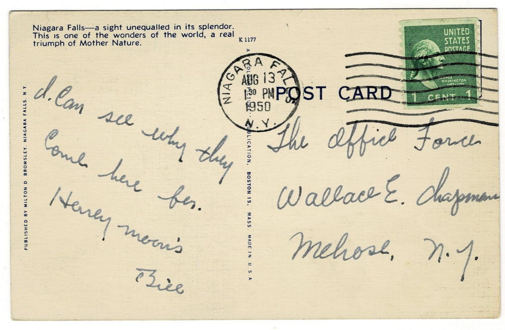 Vintage postcard.