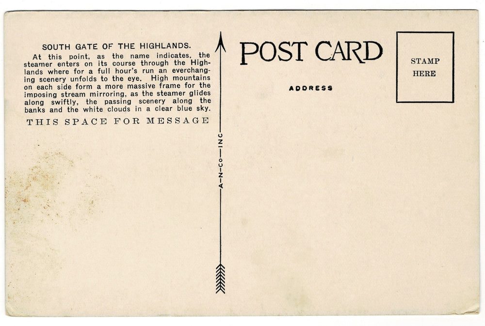 Vintage postcard.
