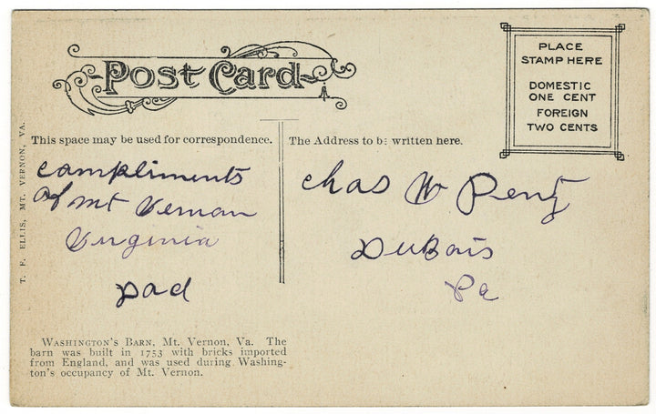 Vintage postcard.