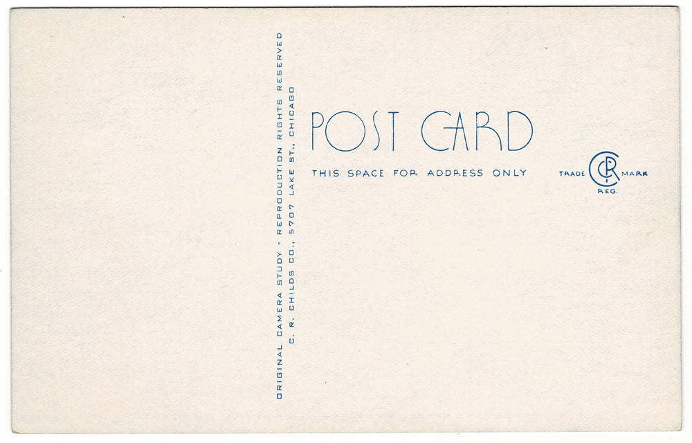 Vintage postcard.