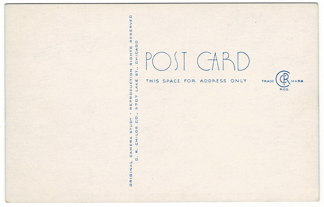 Vintage postcard.