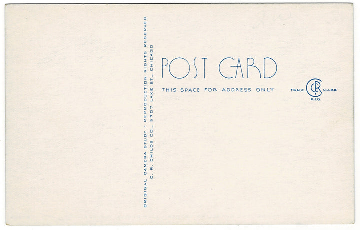 Vintage postcard.