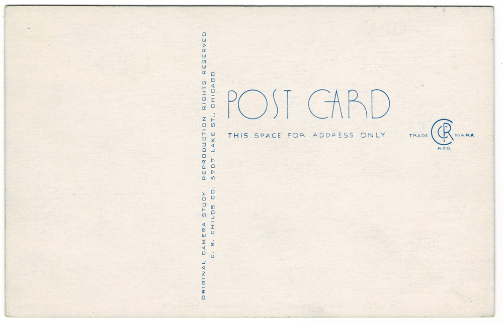 Vintage postcard.
