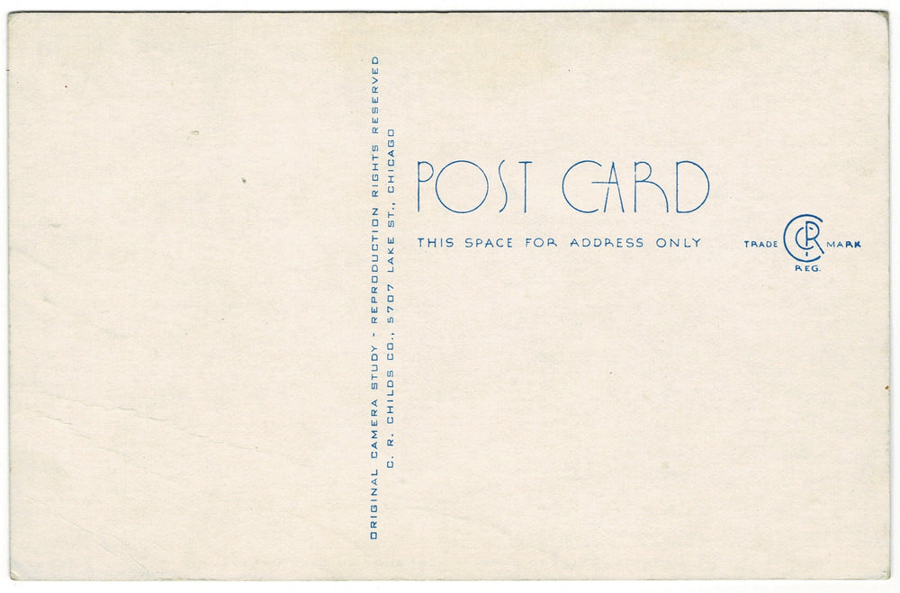 Vintage postcard.