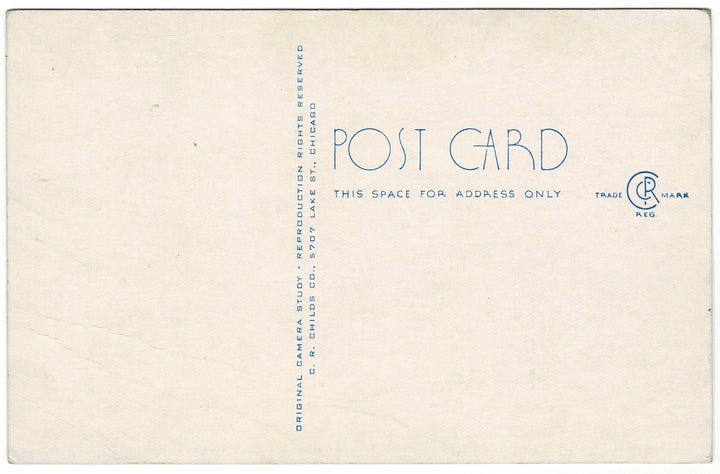 Vintage postcard.