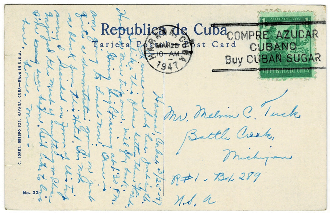 Vintage postcard.