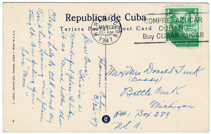 Vintage postcard.