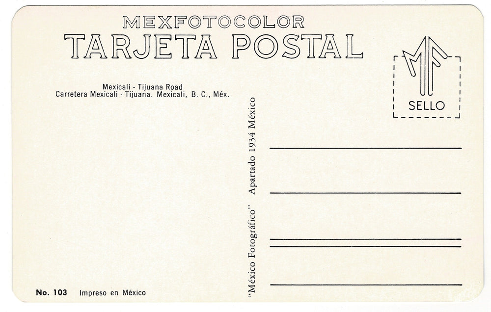 Vintage postcard.