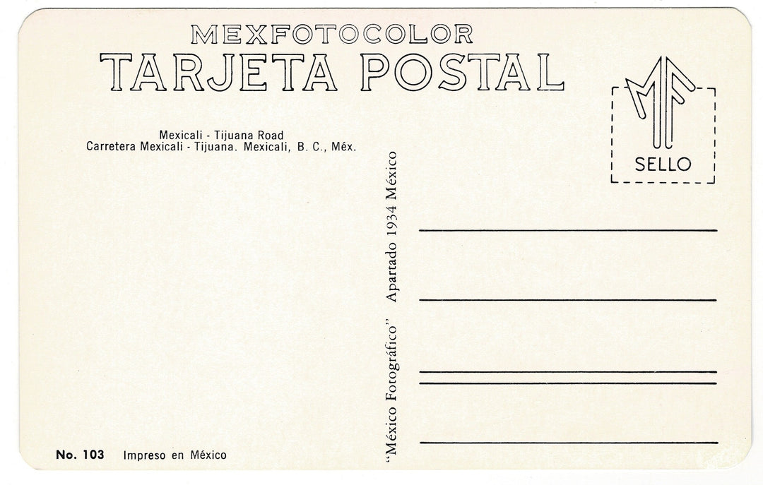 Vintage postcard.