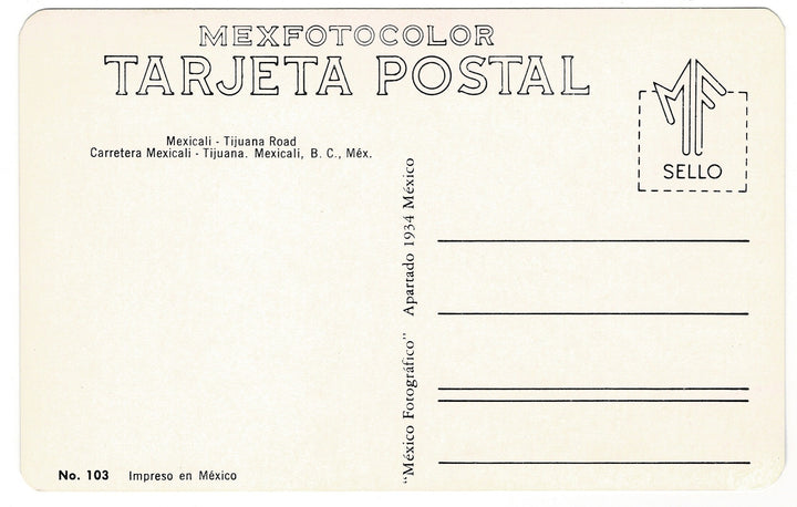 Vintage postcard.