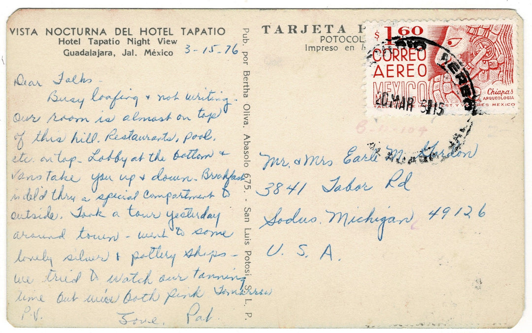 Vintage postcard.