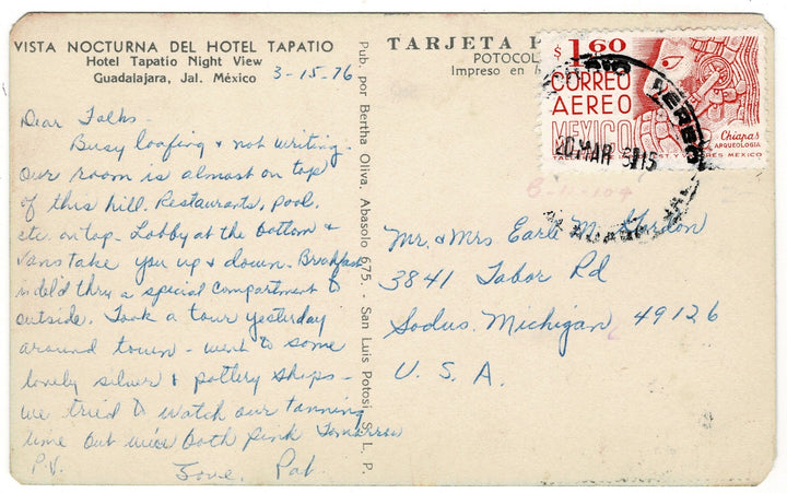 Vintage postcard.