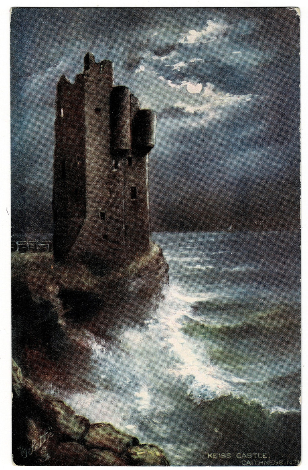 Vintage postcard.