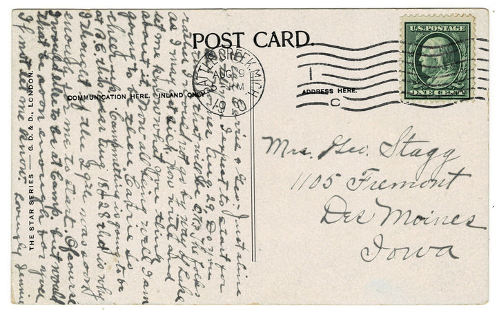 Vintage postcard.