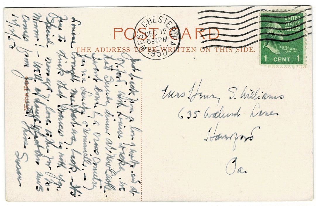Vintage postcard.