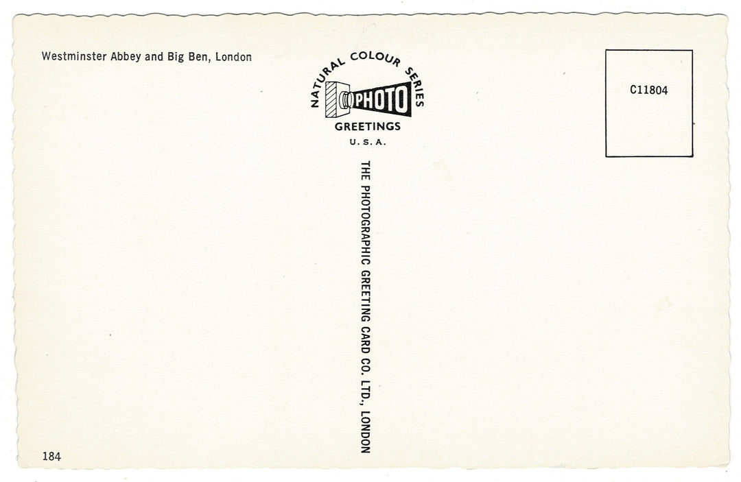 Vintage postcard.