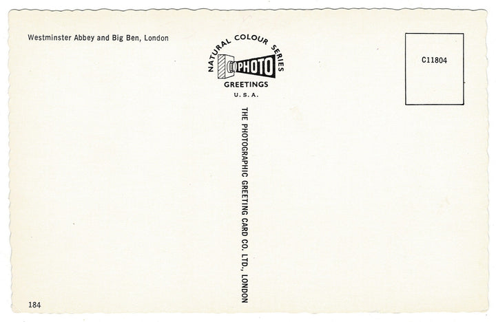 Vintage postcard.
