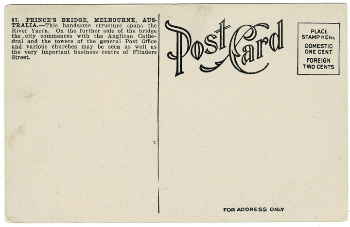 Vintage postcard.