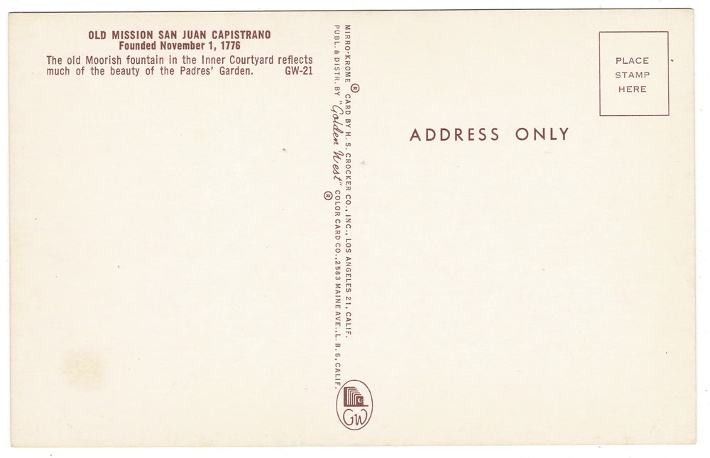 Vintage postcard.