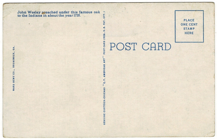 Vintage Postcard.