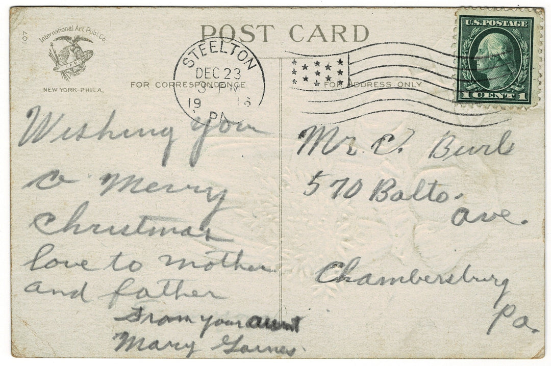 Vintage postcard.
