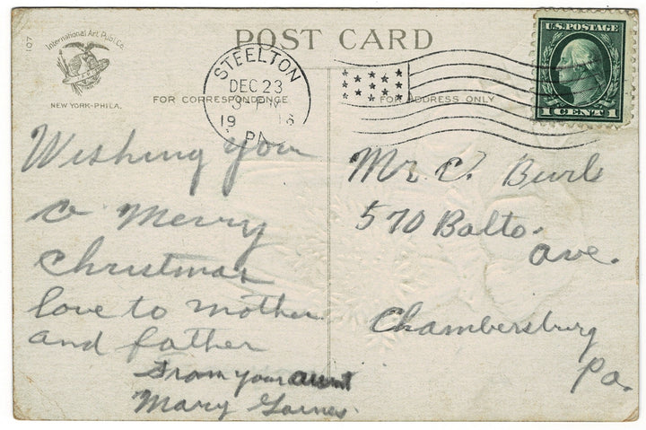 Vintage postcard.