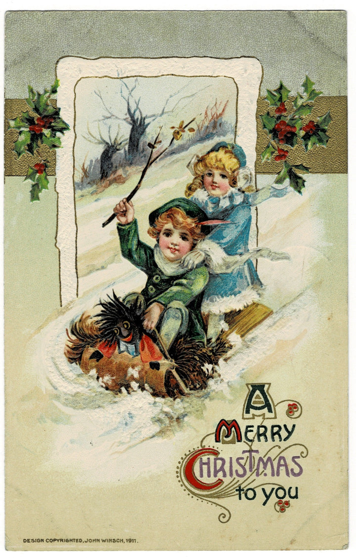Vintage postcard.