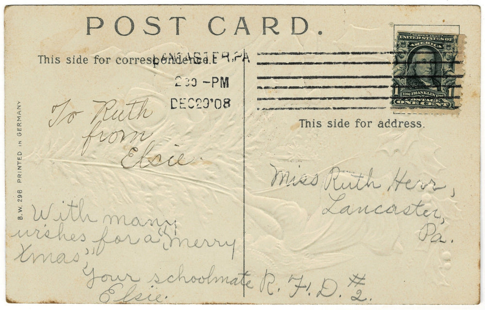 Vintage postcard.