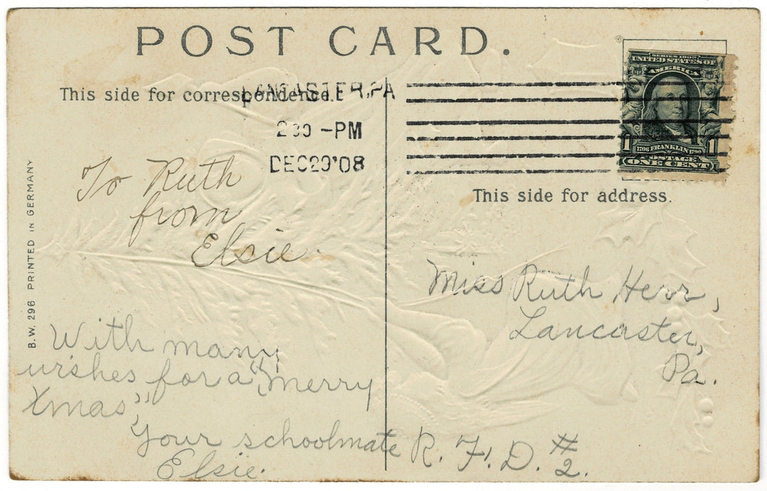 Vintage postcard.