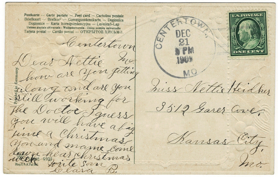Vintage postcard.