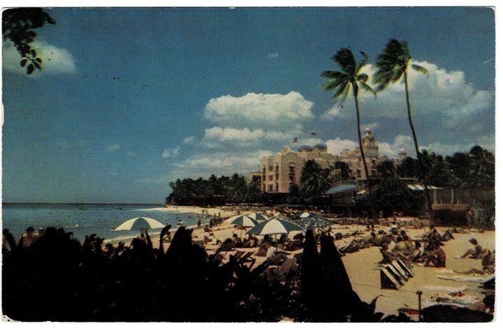 vintage postcard.