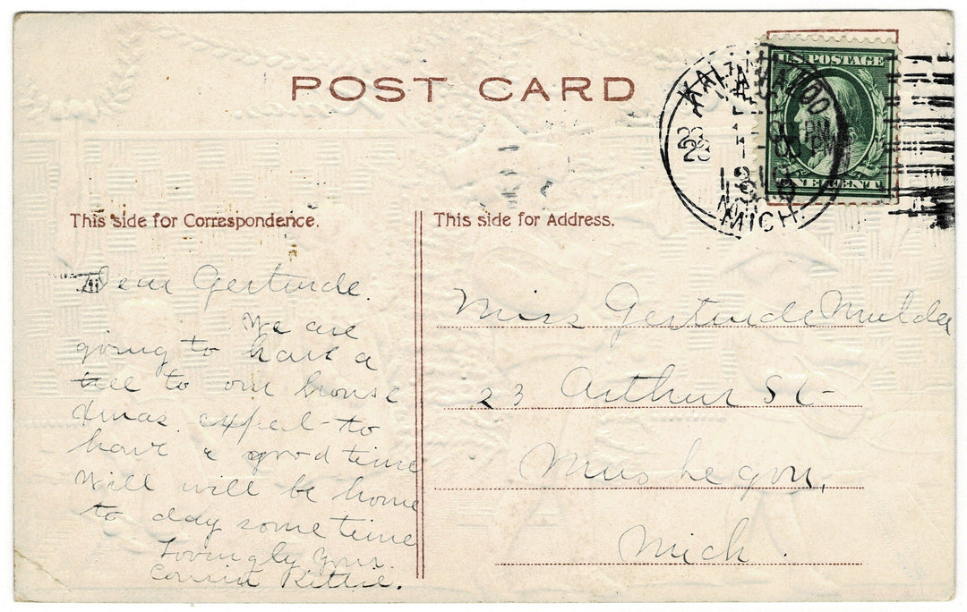 Vintage postcard.