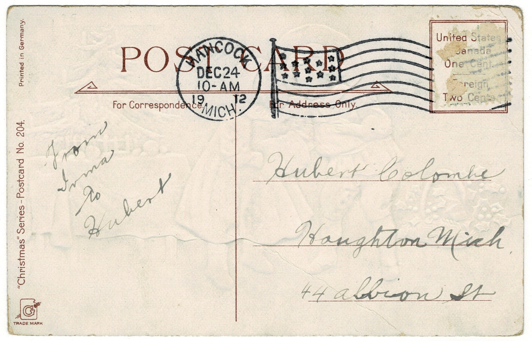 Vintage postcard.