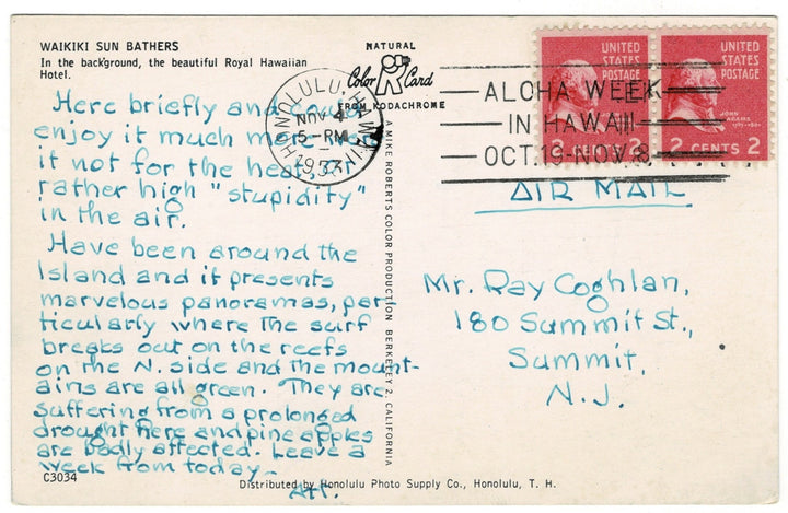 vintage postcard