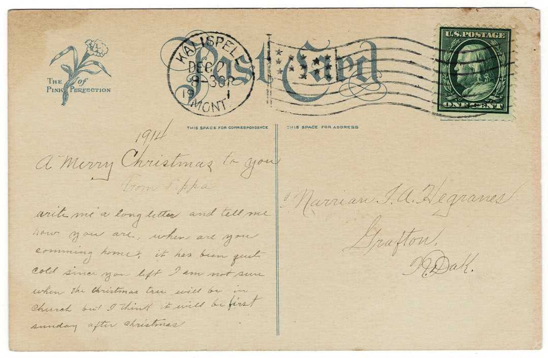 Vintage postcard.