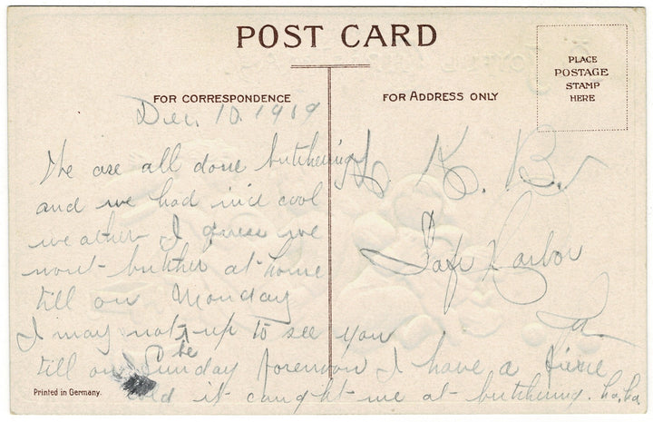 Vintage postcard.