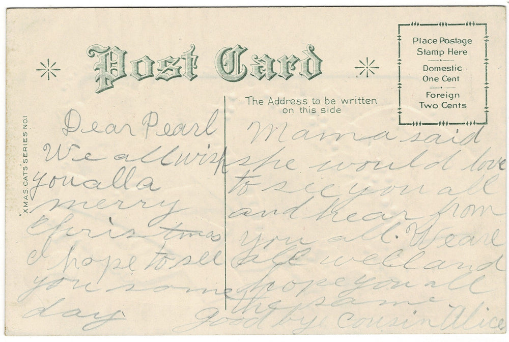 Vintage postcard.