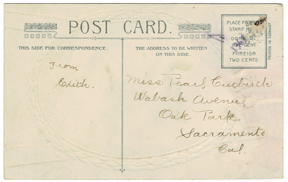 Vintage postcard.